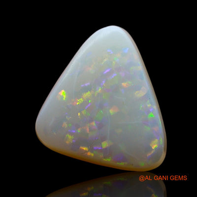 2.00 Cts Natural Australian Doublet Opal Loose Gemstone Trillion Cabochon 10x9x4 mm D-242