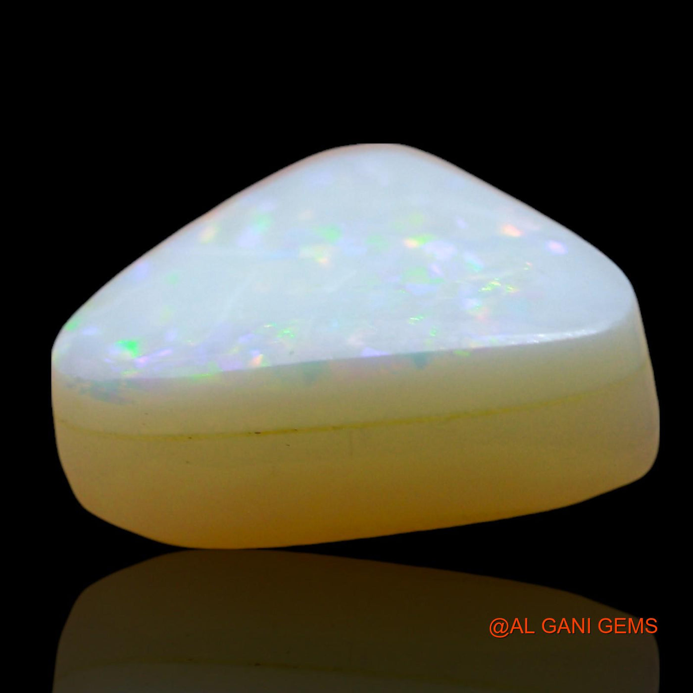 2.00 Cts Natural Australian Doublet Opal Loose Gemstone Trillion Cabochon 10x9x4 mm D-242