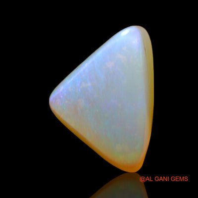 3.00 Cts Natural Australian Doublet Opal Loose Gemstone Trillion Cabochon 12x9x5 mm D-243