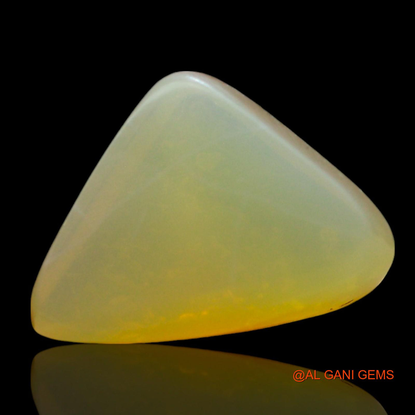 3.00 Cts Natural Australian Doublet Opal Loose Gemstone Trillion Cabochon 12x9x5 mm D-243