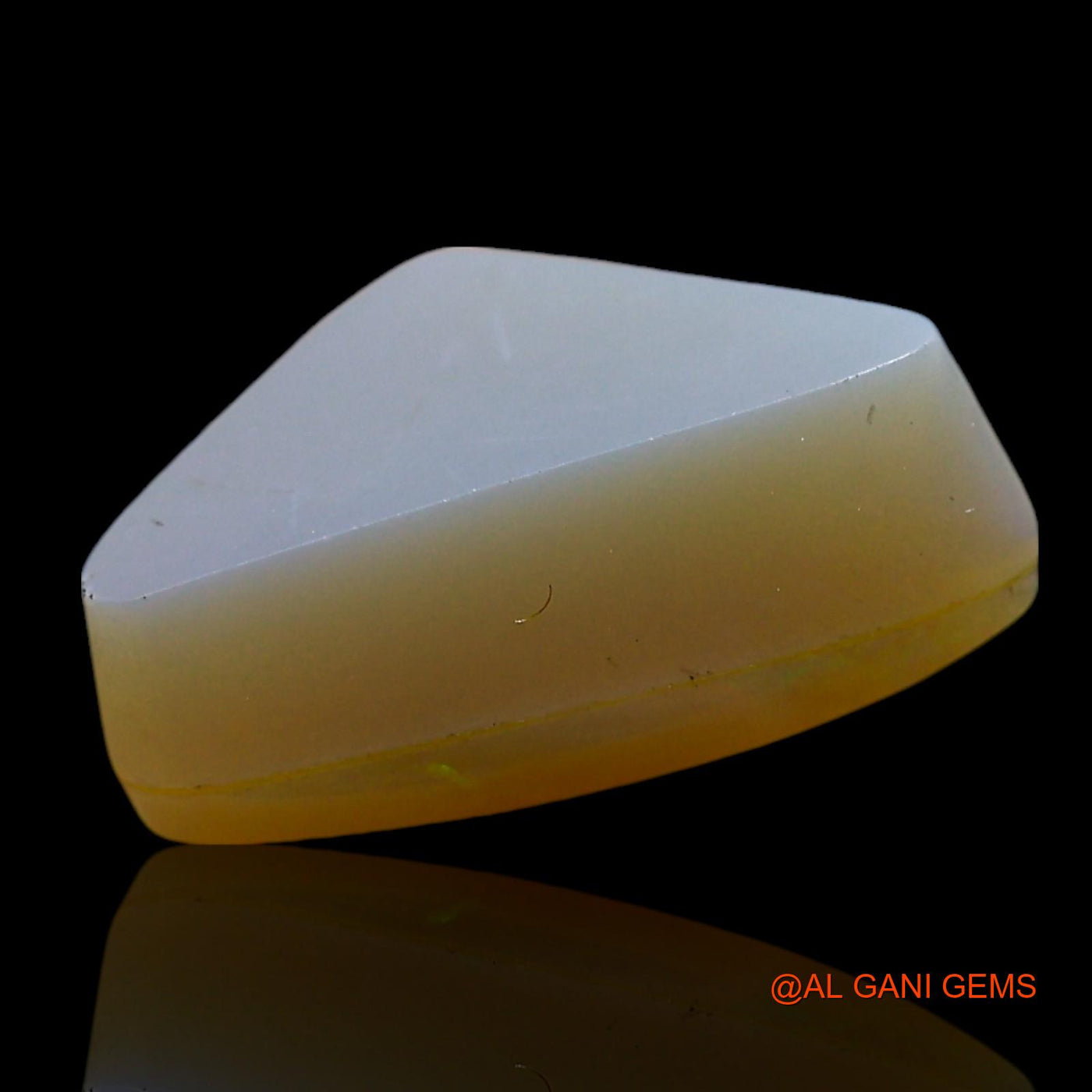 2.00 Cts Natural Australian Doublet Opal Loose Gemstone Trillion Cabochon 11x7x4 mm D-245