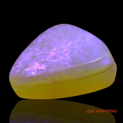 2.00 Cts Natural Australian Doublet Opal Loose Gemstone Trillion Cabochon 10x9x3 mm D-247