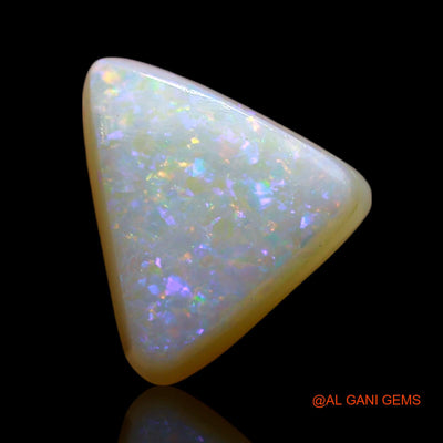 3.00 Cts Natural Australian Doublet Opal Loose Gemstone Trillion Cabochon 10x9x5 mm D-248