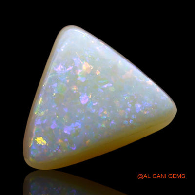 3.00 Cts Natural Australian Doublet Opal Loose Gemstone Trillion Cabochon 10x9x5 mm D-248