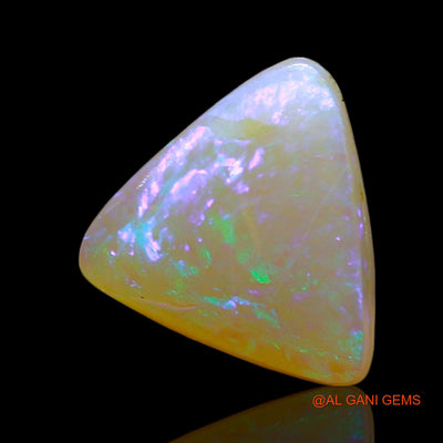 2.00 Cts Unheated Australian Doublet Opal Loose Gemstone Trillion Cabochon Natural 9x9x4 mm D-249