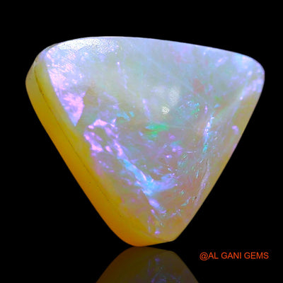 2.00 Cts Unheated Australian Doublet Opal Loose Gemstone Trillion Cabochon Natural 9x9x4 mm D-249