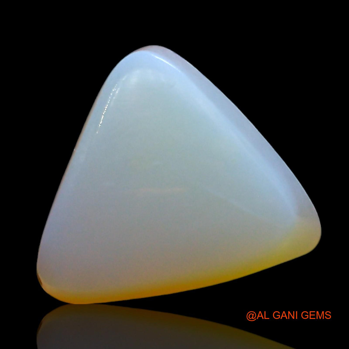 2.00 Cts Unheated Australian Doublet Opal Loose Gemstone Trillion Cabochon Natural 9x9x4 mm D-249