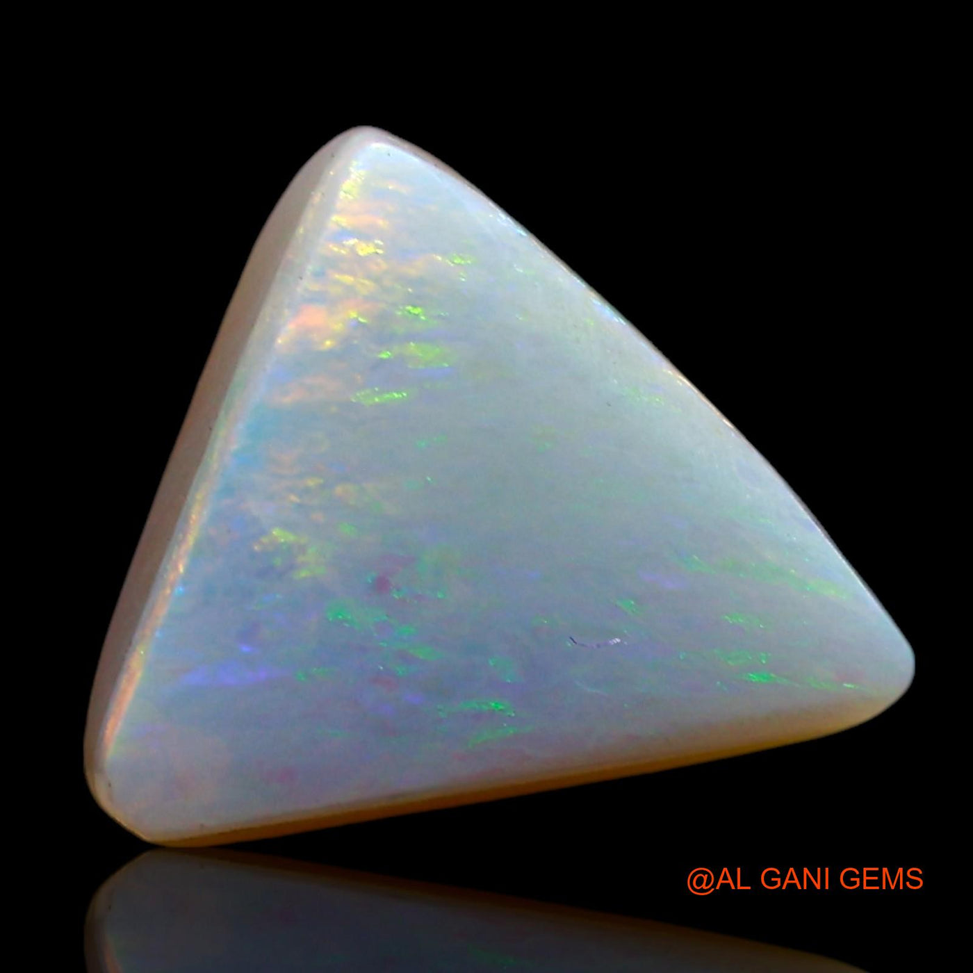 2.00 Cts Natural Australian Doublet Opal Loose Gemstone Trillion Cabochon 10x9x4 mm D-250