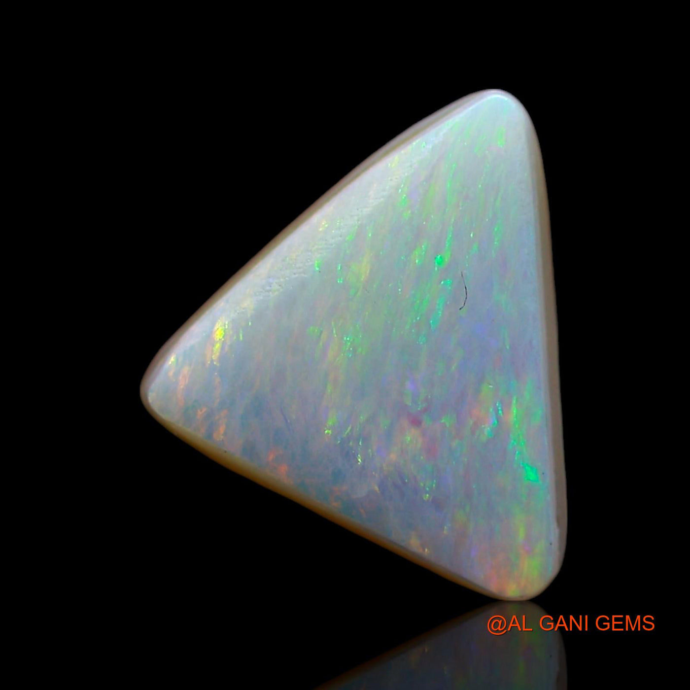 2.00 Cts Natural Australian Doublet Opal Loose Gemstone Trillion Cabochon 10x9x4 mm D-250