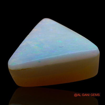 2.00 Cts Natural Australian Doublet Opal Loose Gemstone Trillion Cabochon 10x9x4 mm D-250