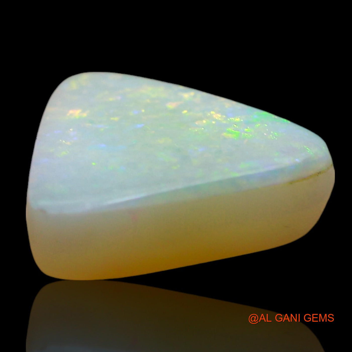 1.00 Cts Natural Australian Doublet Opal Trillion Cabochon Loose Gemstone For Jewelry 10x8x3 mm D-253