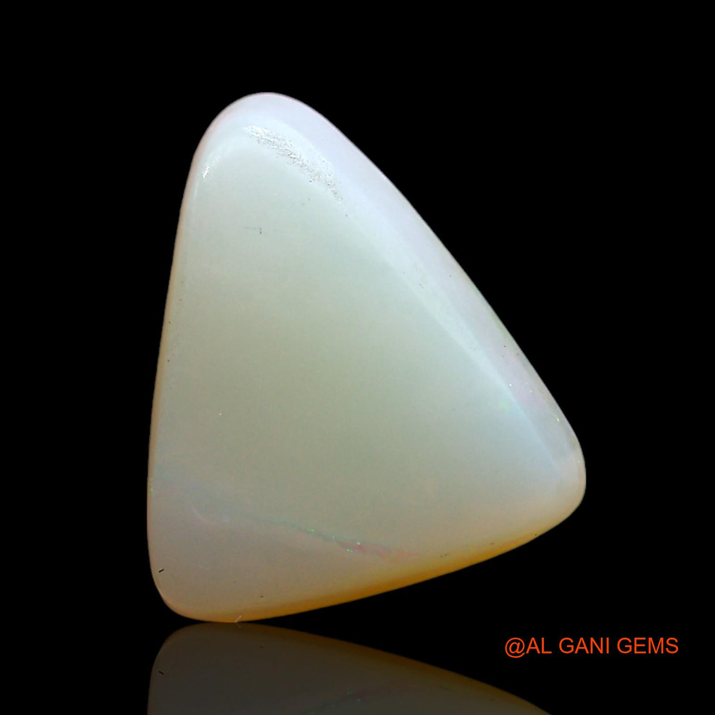 1.00 Cts Natural Australian Doublet Opal Trillion Cabochon Loose Gemstone For Jewelry 10x8x3 mm D-253
