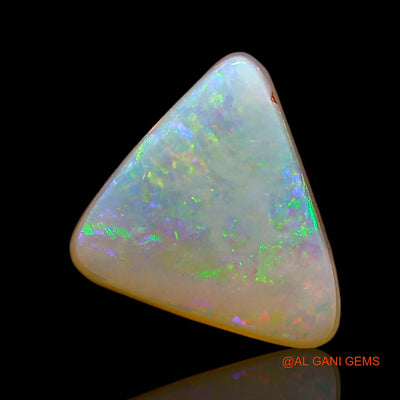 2.00 Cts Unheated Australian Doublet Opal Loose Gemstone Trillion Cabochon Natural 10x8x4 mm D-255