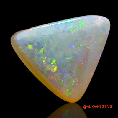 2.00 Cts Unheated Australian Doublet Opal Loose Gemstone Trillion Cabochon Natural 10x8x4 mm D-255