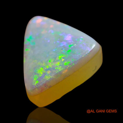2.00 Cts Unheated Australian Doublet Opal Loose Gemstone Trillion Cabochon Natural 10x8x4 mm D-255