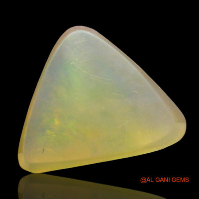 2.00 Cts Unheated Australian Doublet Opal Loose Gemstone Trillion Cabochon Natural 10x8x4 mm D-255