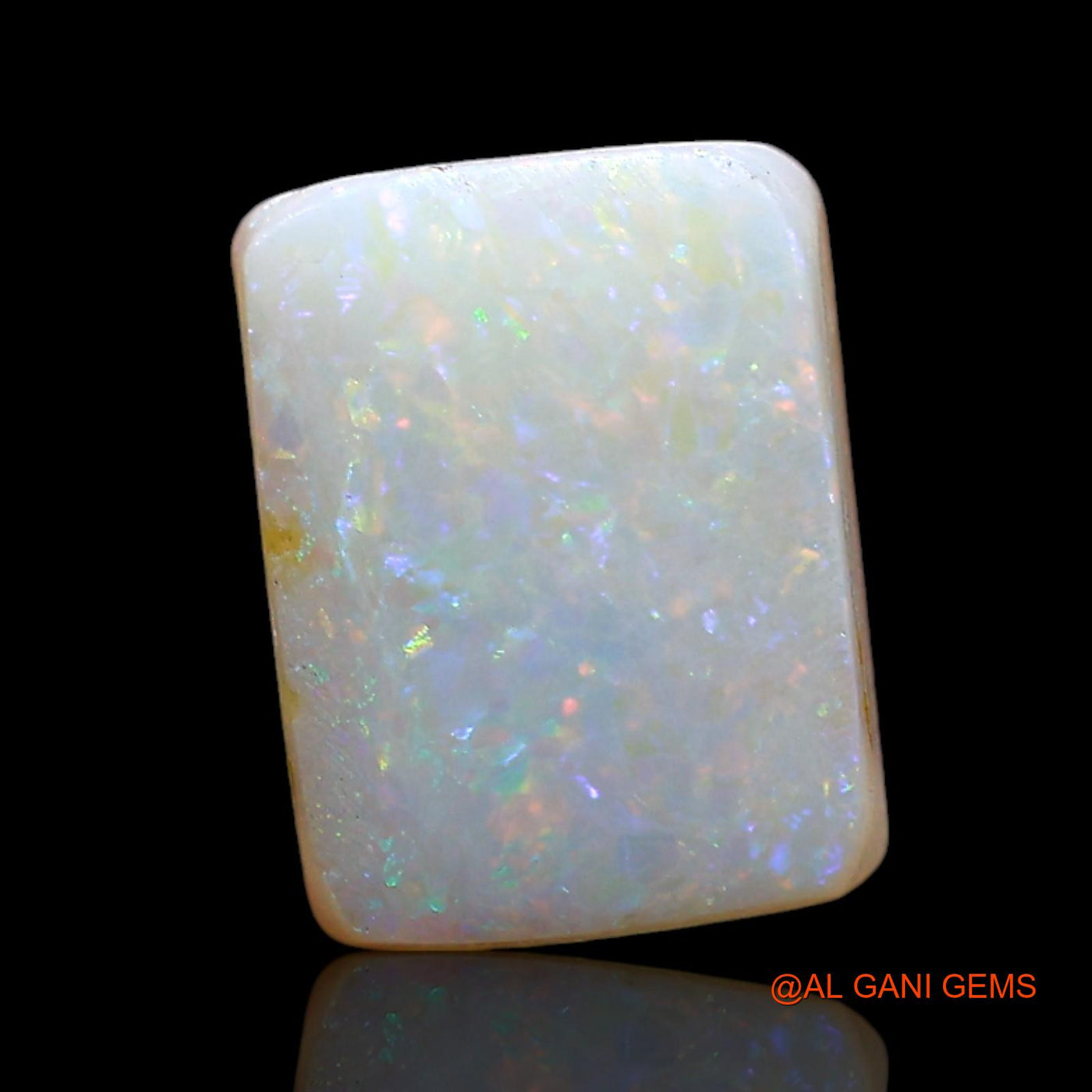 2.00 Cts Natural Australian Doublet Opal Loose Gemstone Square Cabochon 9x7x4 mm D-256