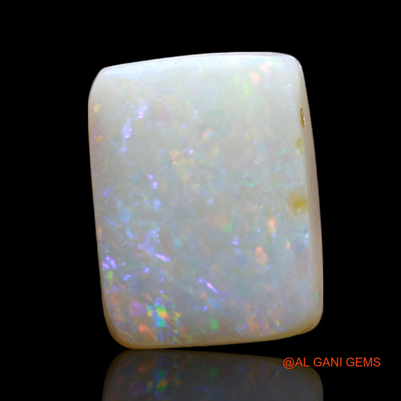 2.00 Cts Natural Australian Doublet Opal Loose Gemstone Square Cabochon 9x7x4 mm D-256