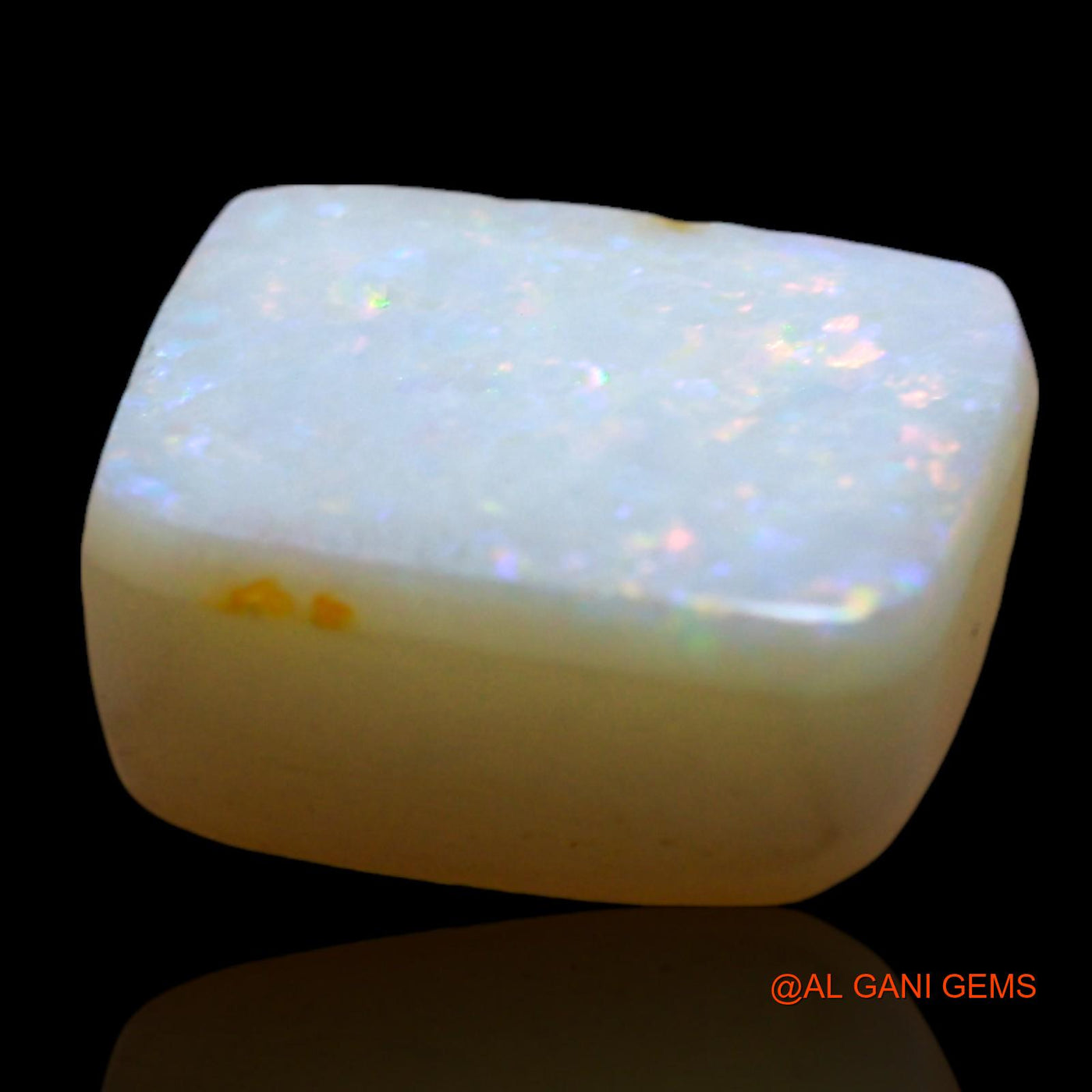 2.00 Cts Natural Australian Doublet Opal Loose Gemstone Square Cabochon 9x7x4 mm D-256
