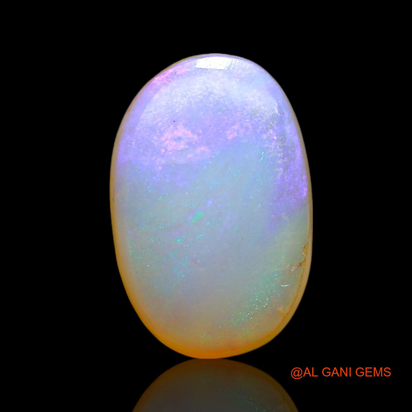 2.00 Cts Natural Australian Doublet Opal Loose Gemstone Oval Cabochon 11x7x4 mm D-257