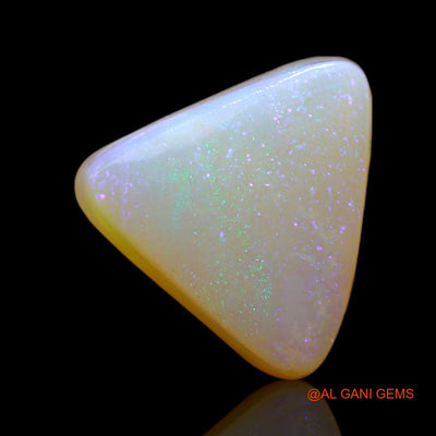 Natural Untreated Doublet Opal Loose Gemstone Trillion Cabochon From Australia 2.00 Cts 9x8x5 mm D-260