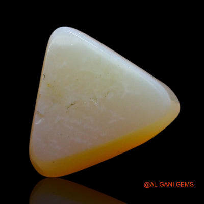 Natural Untreated Doublet Opal Loose Gemstone Trillion Cabochon From Australia 2.00 Cts 9x8x5 mm D-260
