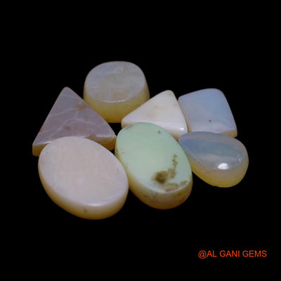 7 Pcs 39.00 Cts Natural Australian Doublet Opal Loose Gemstone Mix Cabochon Wholesale Lot 8X10X4 TO 13X18X6 MM D-264