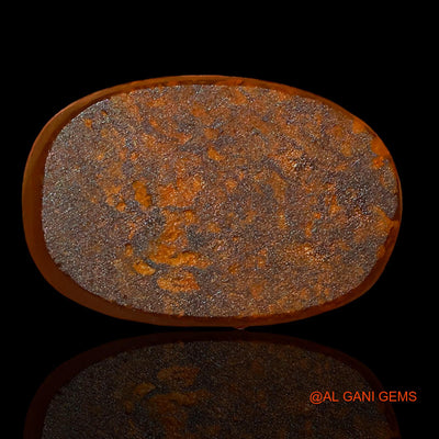 8.20 Cts Lab-Created Australian Doublet Opal Loose Gemstone Oval Cabochon 15x10x5 mm D-27