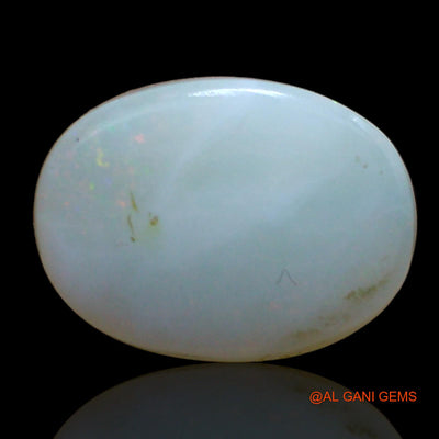 6.45 Cts Lab-Created Australian Doublet Opal Oval Cabochon Loose Gemstone For Jewelry 14x10x6 mm D-2
