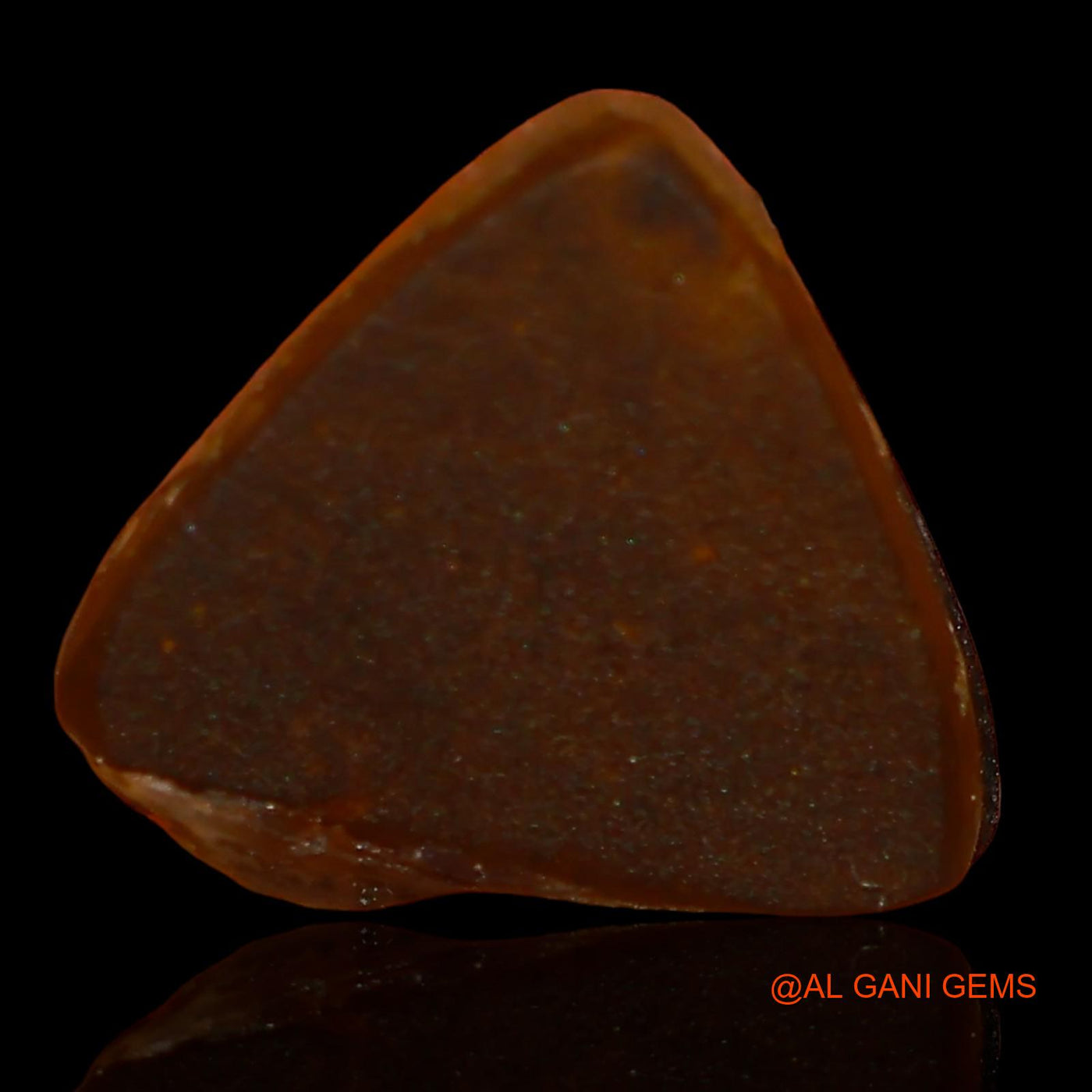 5.90 Cts Lab-Created Australian Doublet Opal Loose Gemstone Trillion Cabochon 12x11x4 mm D-33