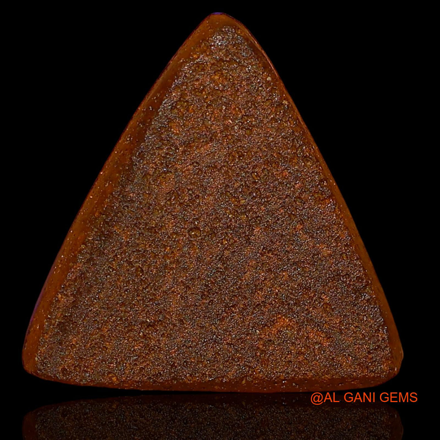 Lab-Created Doublet Opal Gemstone 5.25 Cts Loose Trillion Cabochon From Australia 13x12x3 mm D-38