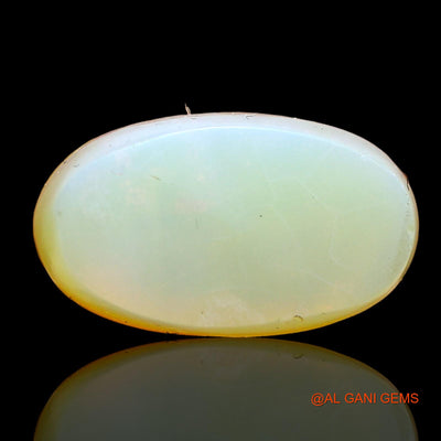9.05 Cts Lab-Created Australian Doublet Opal Loose Gemstone Oval Cabochon 17x10x6 mm D-3