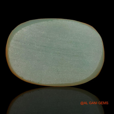Lab-Created Doublet Opal Gemstone 5.65 Cts Loose Oval Cabochon From Australia 15x10x4 mm D-49