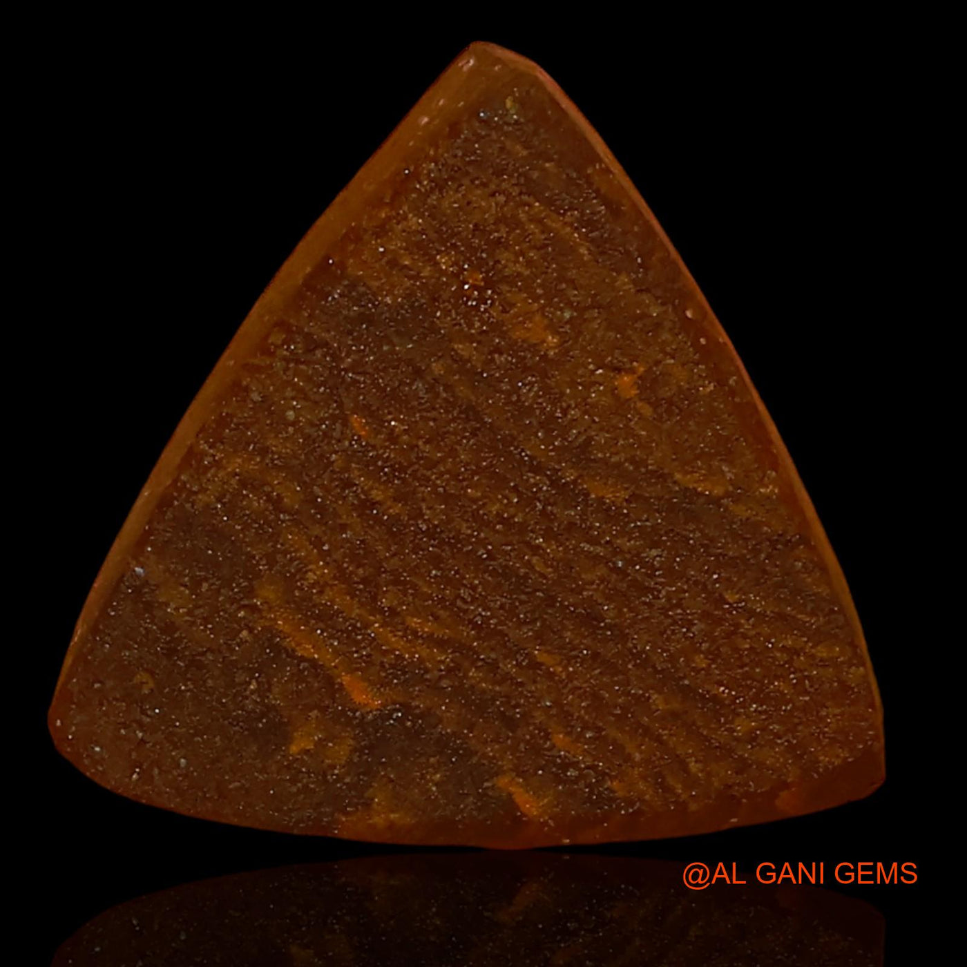 4.30 Cts Lab-Created Australian Doublet Opal Trillion Cabochon Loose Gemstone For Jewelry 11x11x3 mm D-52