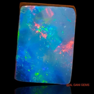 5.00 Cts Unheated Australian Doublet Opal Loose Gemstone Square Cabochon Lab-Created 14x8x4 mm D-57