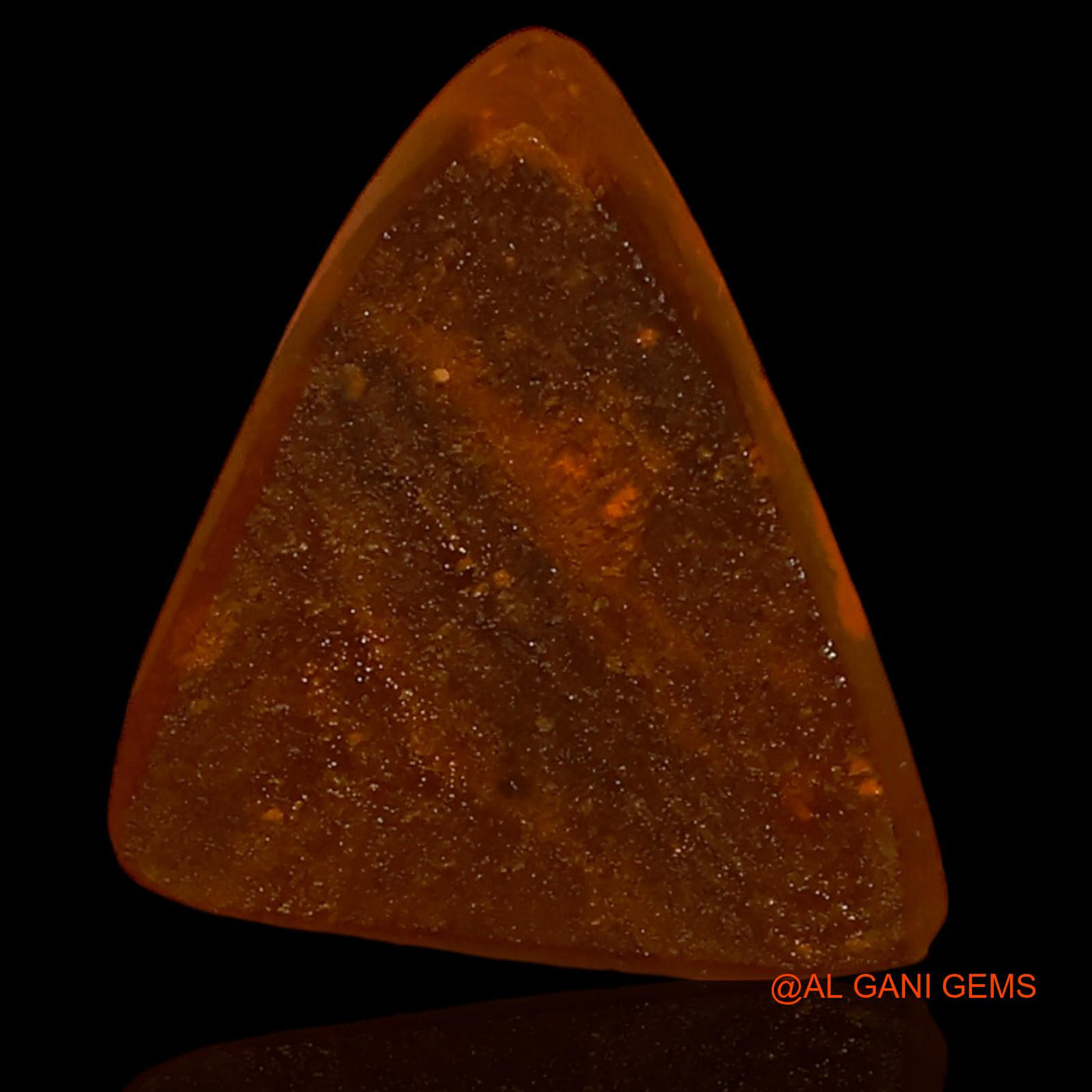 3.60 Cts Lab-Created Australian Doublet Opal Loose Gemstone Trillion Cabochon 11x10x3 mm D-68
