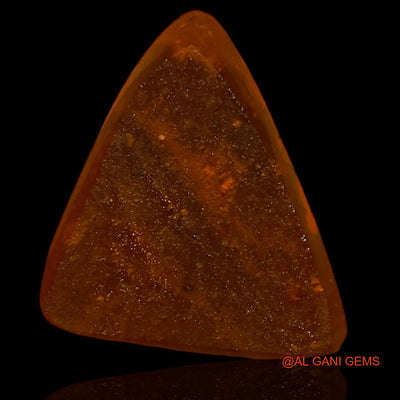 3.60 Cts Lab-Created Australian Doublet Opal Loose Gemstone Trillion Cabochon 11x10x3 mm D-68