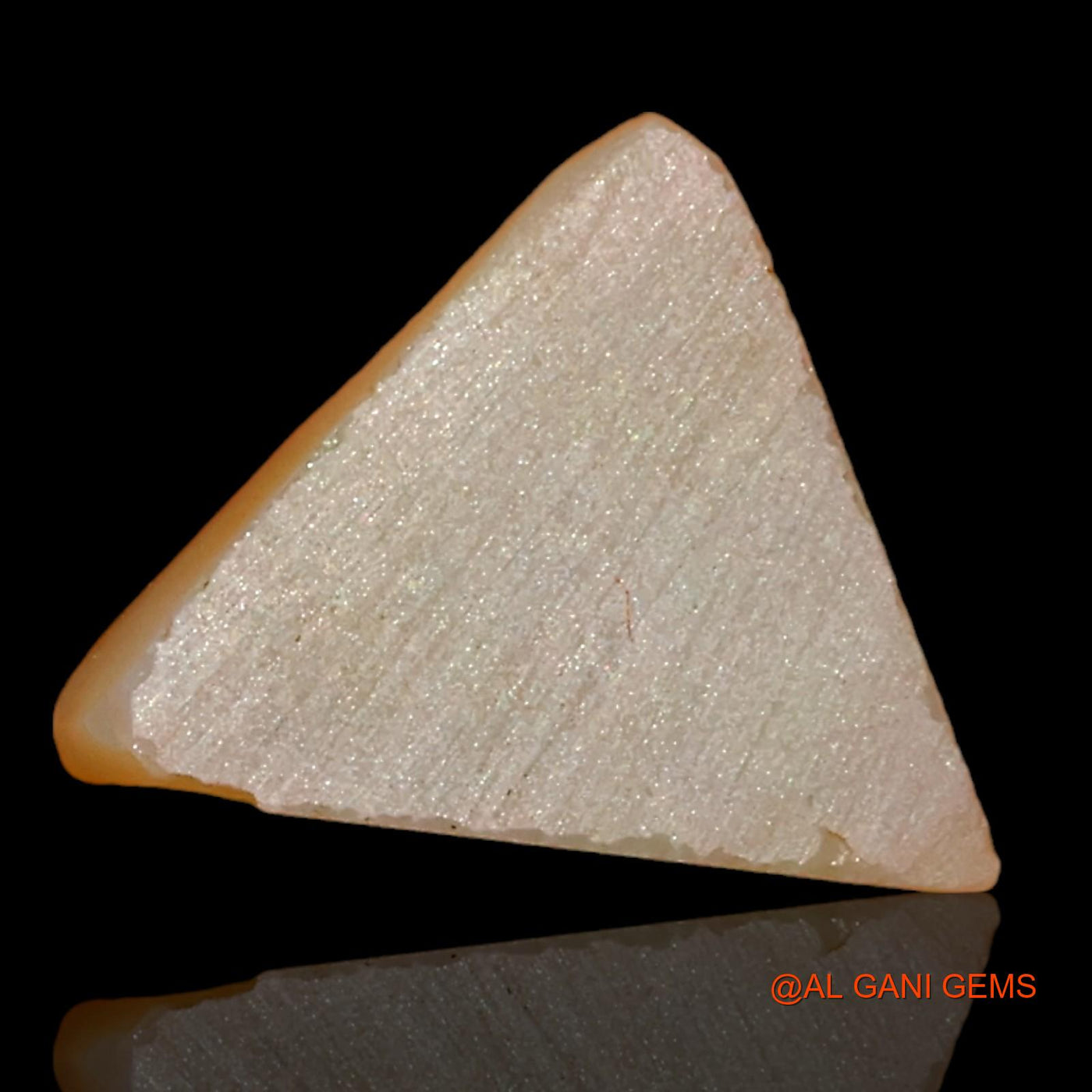 1.90 Cts Lab-Created Australian Doublet Opal Loose Gemstone Trillion Cabochon 9x9x3 mm D-69