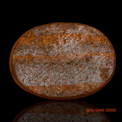 Lab-Created Untreated Doublet Opal Loose Gemstone Oval Cabochon From Australia 11.20 Cts 16x12x5 mm D-9