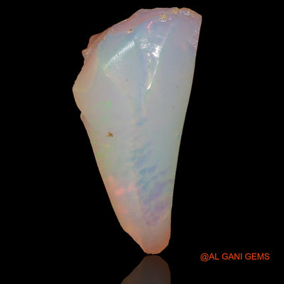 Natural Untreated Fire Opal Loose Gemstone Fancy Rough From Ethiopia 14.00 Cts 24x15x11 mm E-100