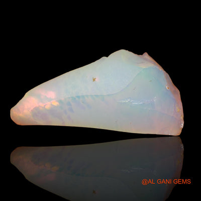 Natural Untreated Fire Opal Loose Gemstone Fancy Rough From Ethiopia 14.00 Cts 24x15x11 mm E-100