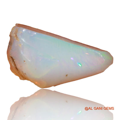 Natural Untreated Fire Opal Loose Gemstone Fancy Rough From Ethiopia 14.00 Cts 24x15x11 mm E-100