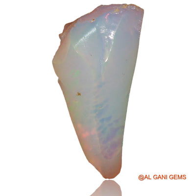 Natural Untreated Fire Opal Loose Gemstone Fancy Rough From Ethiopia 14.00 Cts 24x15x11 mm E-100
