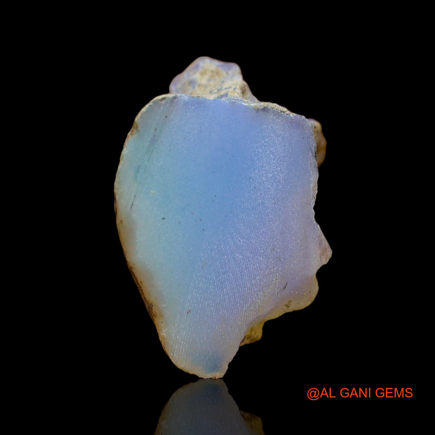 Natural Untreated Fire Opal Loose Gemstone Fancy Rough From Ethiopia 17.00 Cts 18x13x15 mm E-103