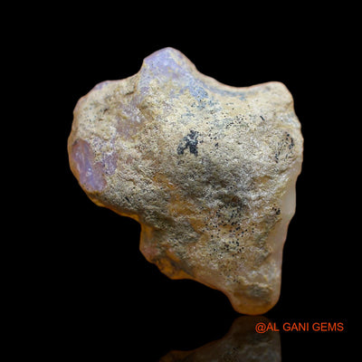 Natural Untreated Fire Opal Loose Gemstone Fancy Rough From Ethiopia 17.00 Cts 18x13x15 mm E-103
