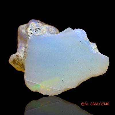 Natural Untreated Fire Opal Loose Gemstone Fancy Rough From Ethiopia 17.00 Cts 18x13x15 mm E-103