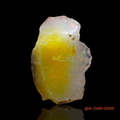 10.00 Cts Unheated Ethiopian Fire Opal Loose Gemstone Fancy Rough Natural 23x16x10 mm E-104