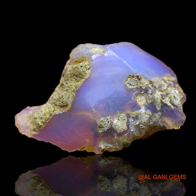 8.00 Cts Unheated Ethiopian Fire Opal Loose Gemstone Fancy Rough Natural 24x15x6 mm E-105