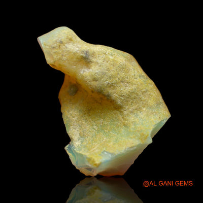 8.00 Cts Natural Ethiopian Fire Opal Fancy Rough Loose Gemstone For Jewelry 21x14x9 mm E-106