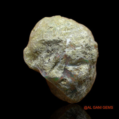Natural Untreated Fire Opal Loose Gemstone Fancy Rough From Ethiopia 12.00 Cts 19x15x10 mm E-107
